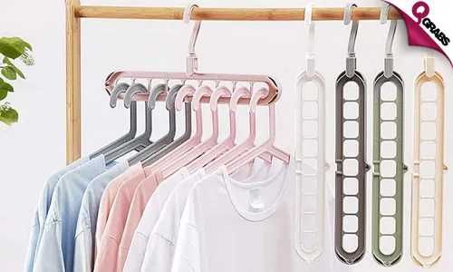 Multi-Purpose Space Saving Hangers!